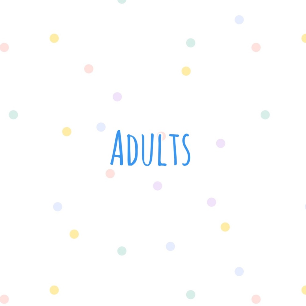 Adult Clothing Items
